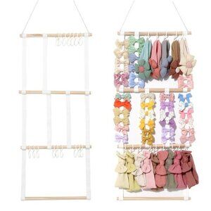 Headband Holder Hair Bows Holder for Baby Girls, Hanging Baby Headbands Organize